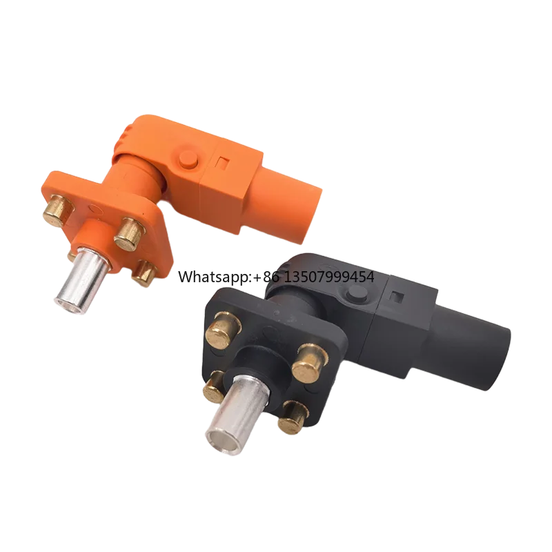 

5.7mm Copper Energy Storage Type Installation Connector Socket Plug MC-C002 New Energy Electric Vehicle Single-Core Elbow Pipe