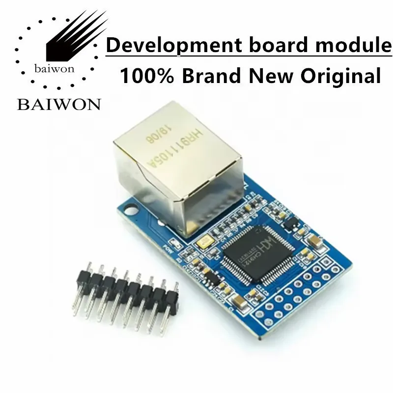 CH9121 serial to Ethernet network module serial server/microcontroller STM32 networking