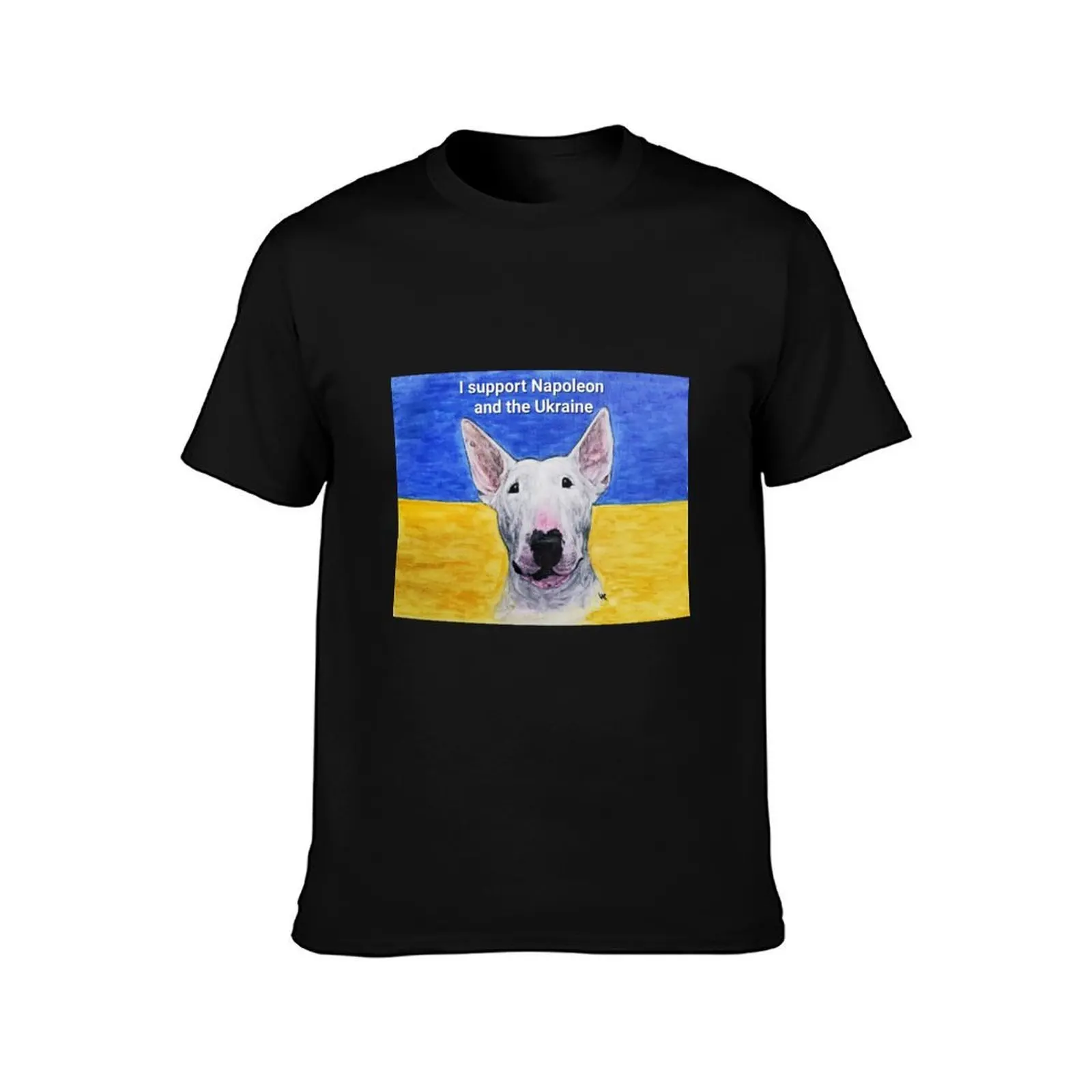 Bull terrier Napoleon T-Shirt Stylish Graphic Short Sleeve Top