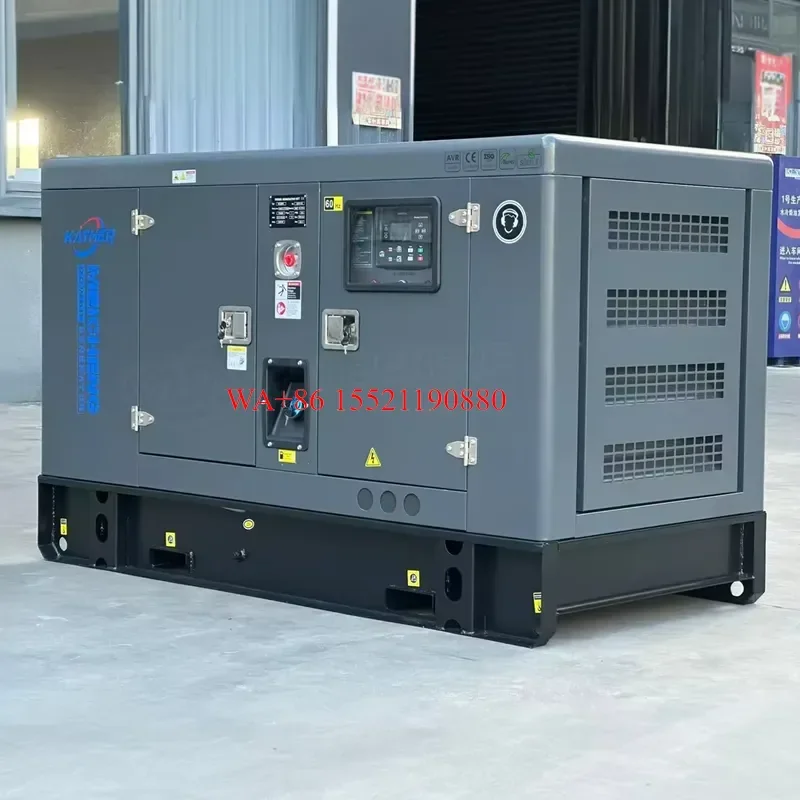 WMWMNU for 15 20 25 30 40 50 60 80kVA OEM ODM Powerful Silent Diesel Generator 50 60Hz Commercial Backup Power Genset Energy