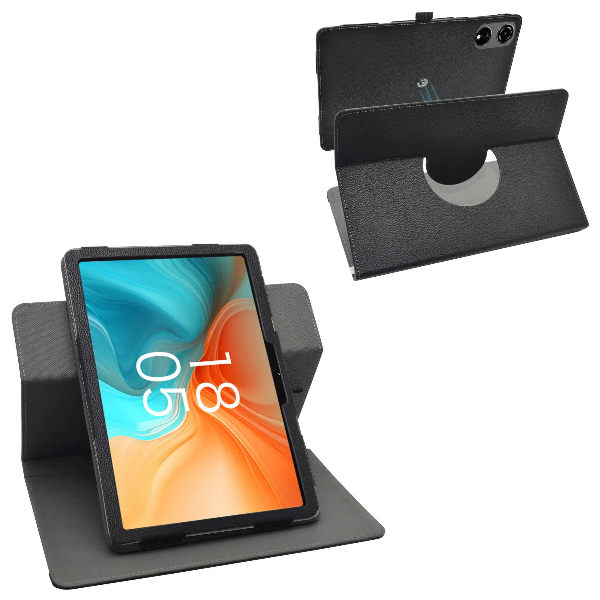 360 Degree Rotary Rotating PU Leather Cover , Rotary Rotating Case for HONOR Pad 10 12.1 inch Tablet