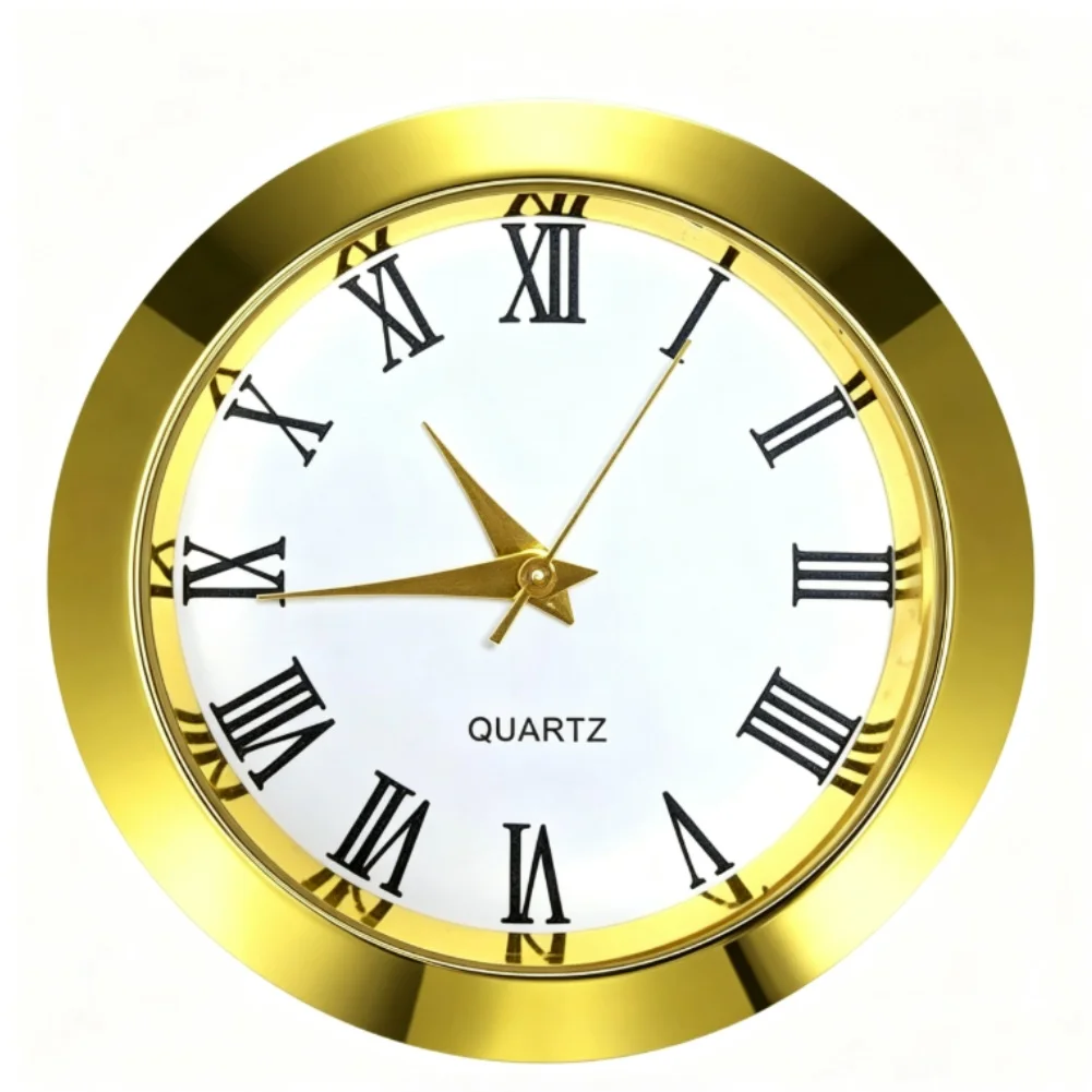 Quartz Clock Insert for Crafters Using Laser-Cut Materials Plywood and Other Sheet Goods in Clock Construction
