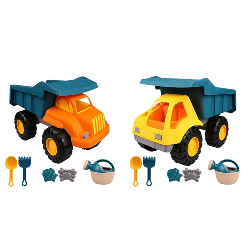 

Beach Toys Play Sand Toys With Bucket Spade Toy Truck Paddling Pool Kids Gardening Set For 3 4 5 6 Year Old Boys Girls