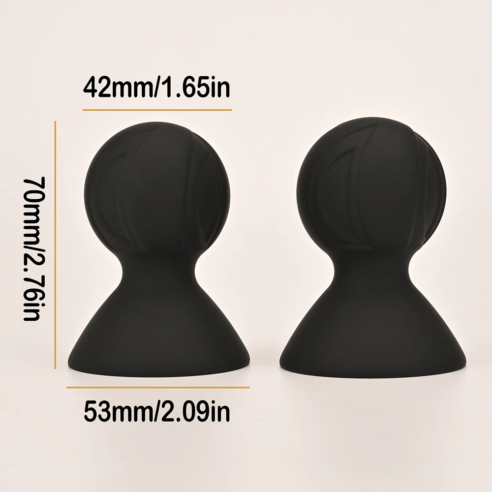 BDSM Silicone Nipple Suckers Breast Suction Vacuum Pump Cup Cupping,Sex Toys for Couples,Adult Games view 6