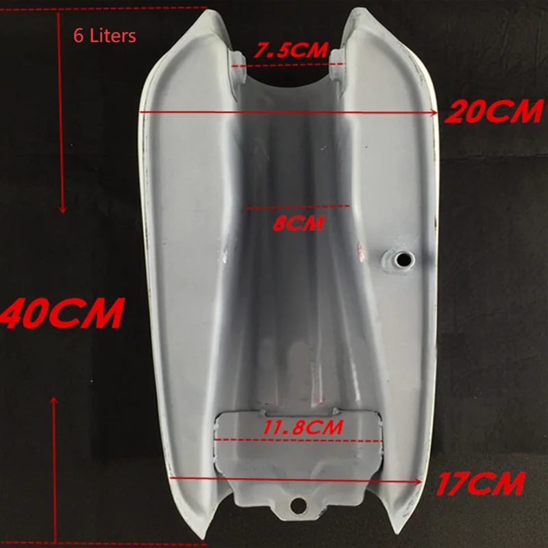 Motorcycle JH70 BENLY50S Cafe Racer Gasoline Tank 6 Or 8L Capacity With 4 Colors Model Scooter Moped Fuel Oil Box