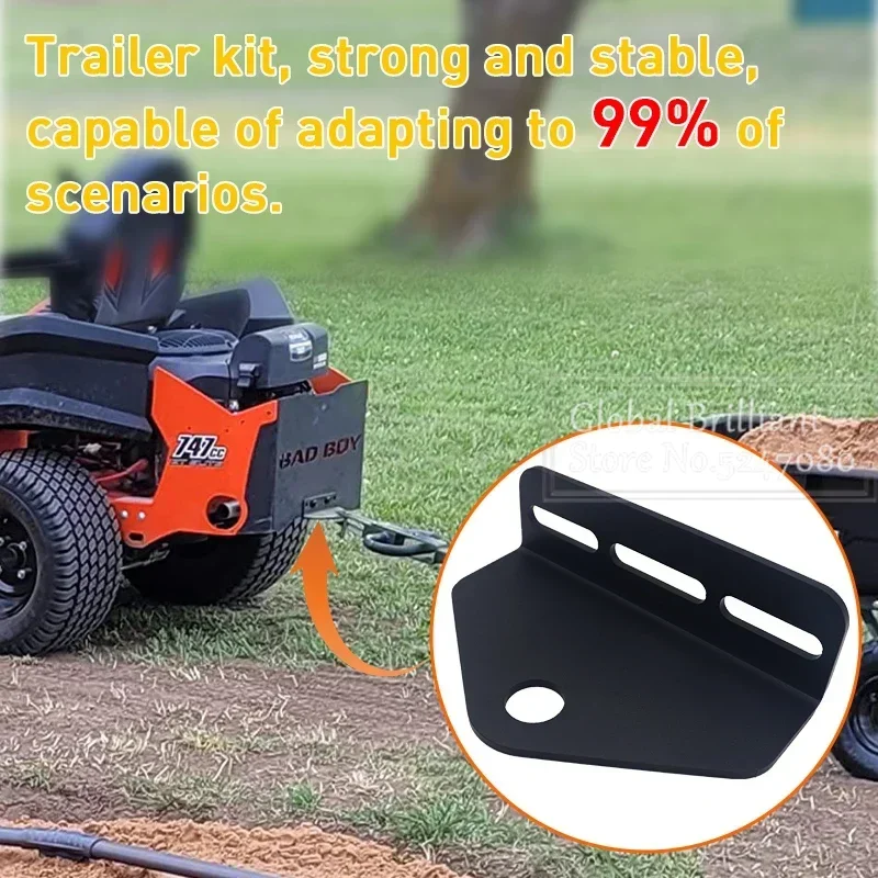 Car Trailer Hitch Hitch Mower Lawn Trailer Zero Turn Tractor Universal Tow Garden For Accessories Hitches Receiver Towing Hitc