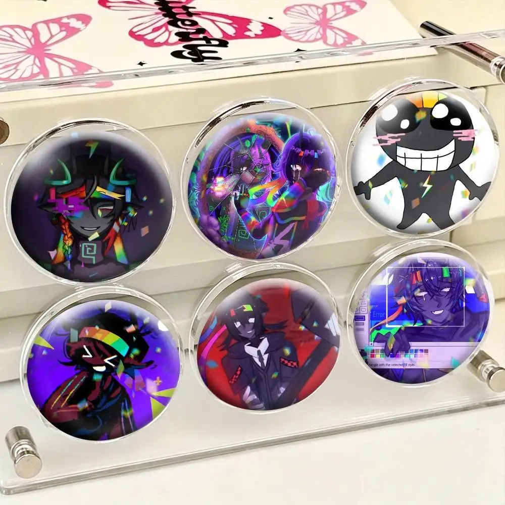 Spokeishere Spok-k  25mm 32mm 44mm 58mm 75mm Brooches Badges Pins for Accessories Gift