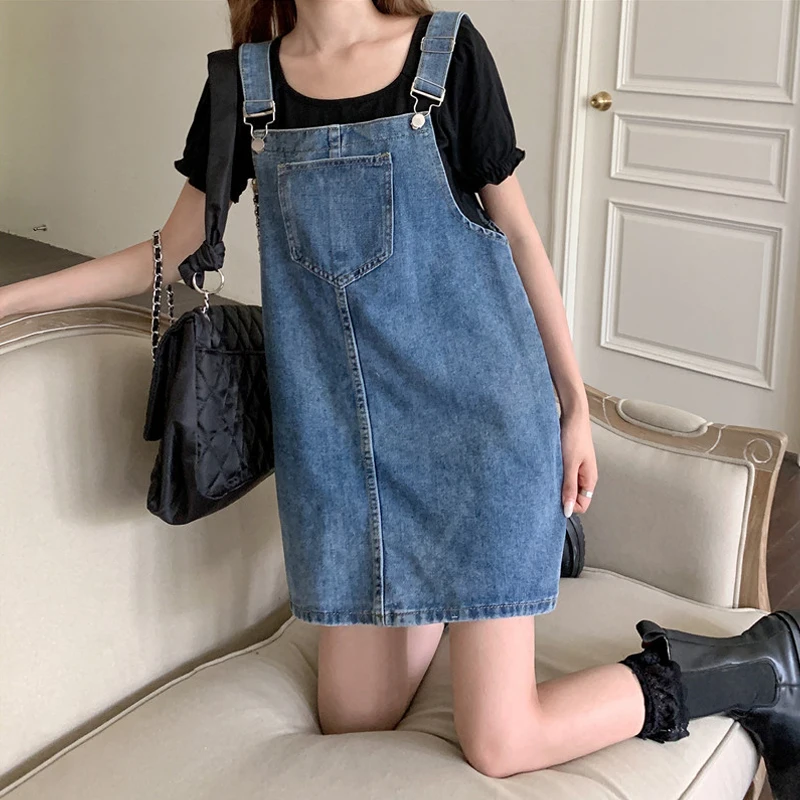 Minceur ort Denim ter Dr femmes automne nouveau Sle grande taille confortable taille haute a-ligne Version coréenne jupe