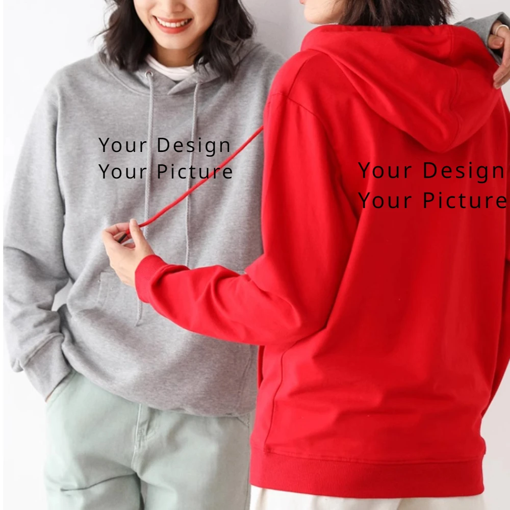 2024 Custom The Pattern You Want Printed Sweatshirt Popular Summer Men Comfortable Cotton Thin Hoodie Unisex Custom Clothing