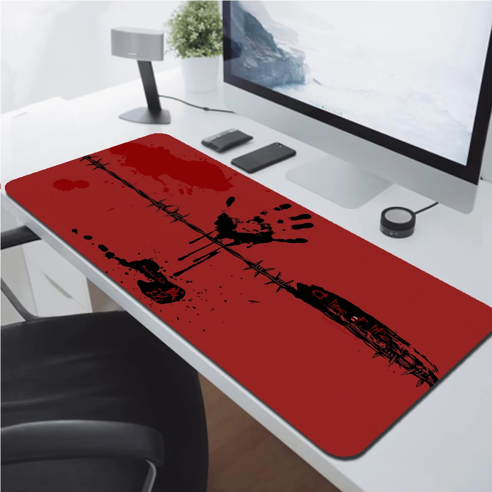 Bloody Keyboard Gaming Table Mat Large Mouse Pad 900 × 400 Pc Mats Xxl Mousepad Anime Carpet Rug Deskpad Mausepad Big Mousepepad