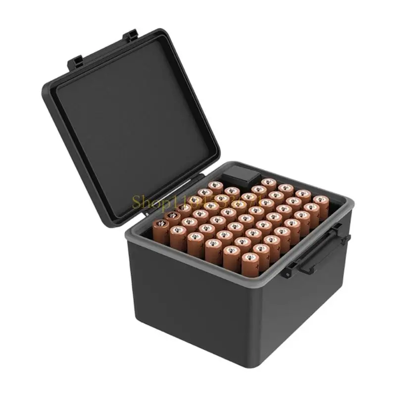 Best Seller 2A 3A Battery Storage Case With Builts In Power Tester For Home Outdoor Use