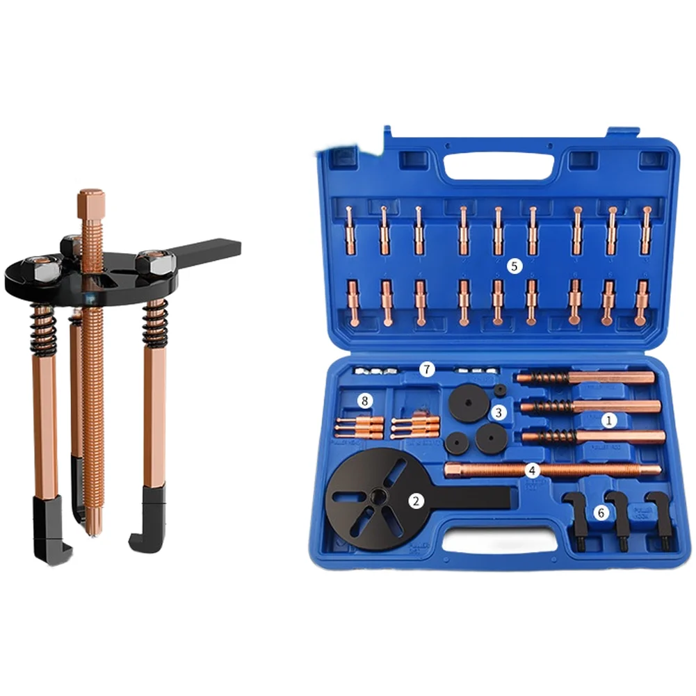 set-di-33-utensili-per-l'estrazione-di-cuscinetti-comprensivo-di-strumenti-per-la-rimozione-di-fori-interni-ed-esterni-realizzato-in-acciaio-legato-temprato-ideale-per-kit-di-attrezzi-per-la-riparazione-di-automobili