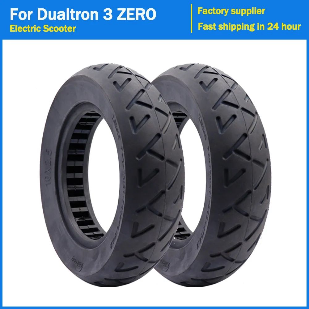 

10x2.50 Tire 10 Inch Solid Tyre for Kugoo M4 for Dualtron Speedway Quick 3 ZERO 10X Inokim OX Electric Scooter Damping Tires