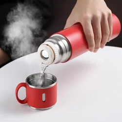 Stainless Steel Insulated Keep Cool Thermos Cup Bottle Vacuum Flasks Thermos Double Wall Insulated Cup Travel