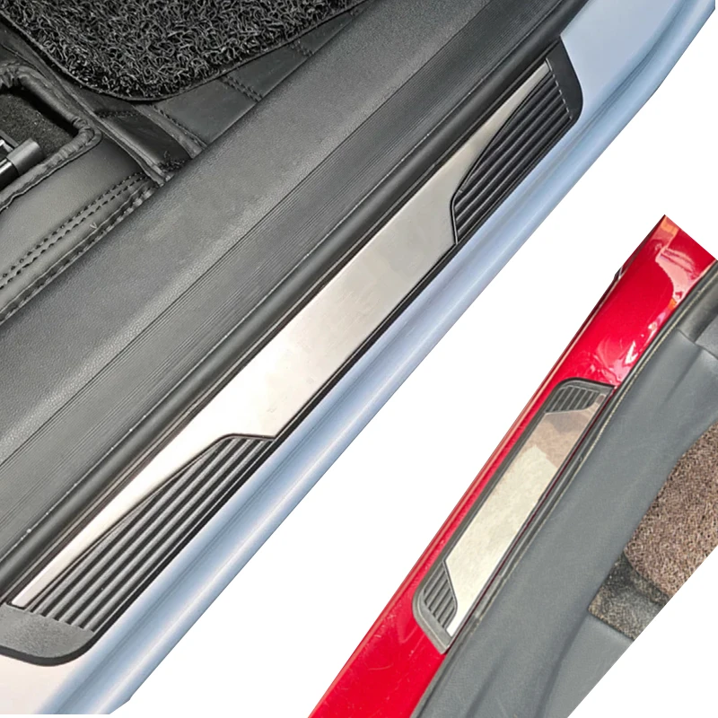 For VW UP UP! ID.4 ID4 ID.3 ID3 2012-2025 Door Sill Scuff Plate Kick Guards Threshold Pedal Protectors Stainless Car Accessories