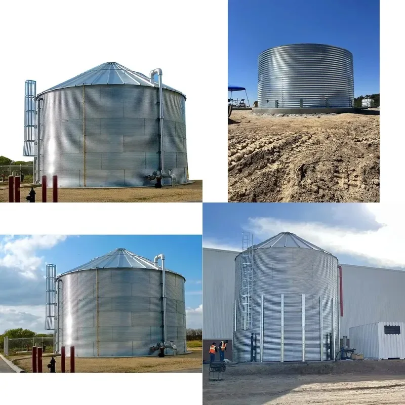 10000 Gallon Galvanized Rainwater Tank for Home Garden Farm Easy to Install Best Price 2025 Hot Sale
