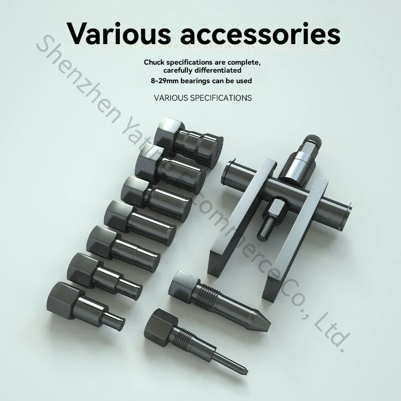 1pc Motorcycle Bearing Disassembly Tool Claw Puller, Small Multifunctional Puller Wheel Two Claw Puller