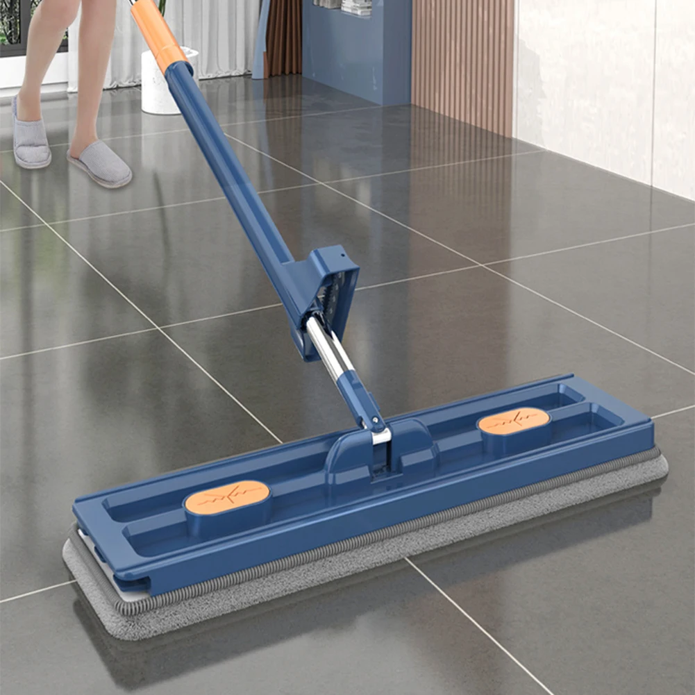360°Rotating Flat Mop Self-contained Slide Floor Mop Microfiber Lazy No Hand-Washing Floor Floating Mop Household Cleaning Tools