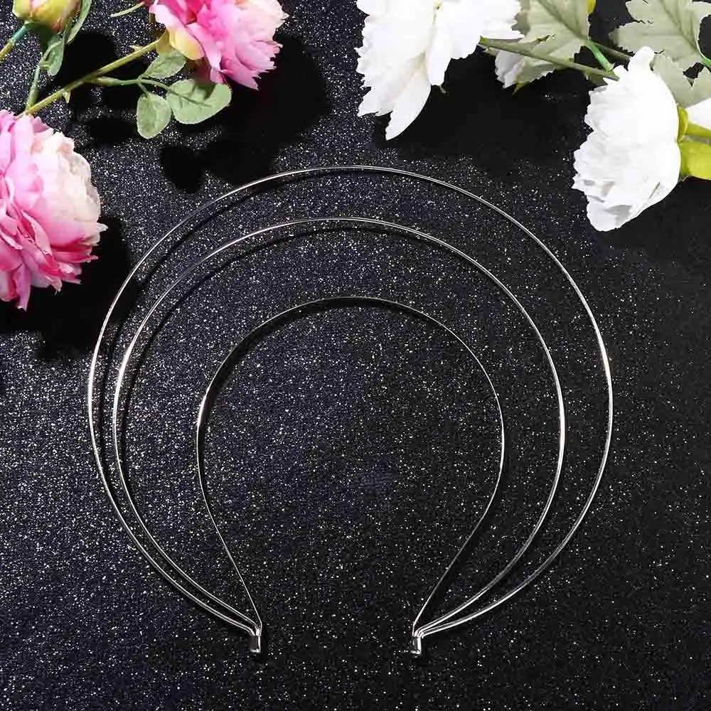 Multi-layer Non Slip Hairbands Goddess Hairbands Sylish Hair Hoop Women DIY Headband Thin Korean Hair Hoop Halo Hair Crown