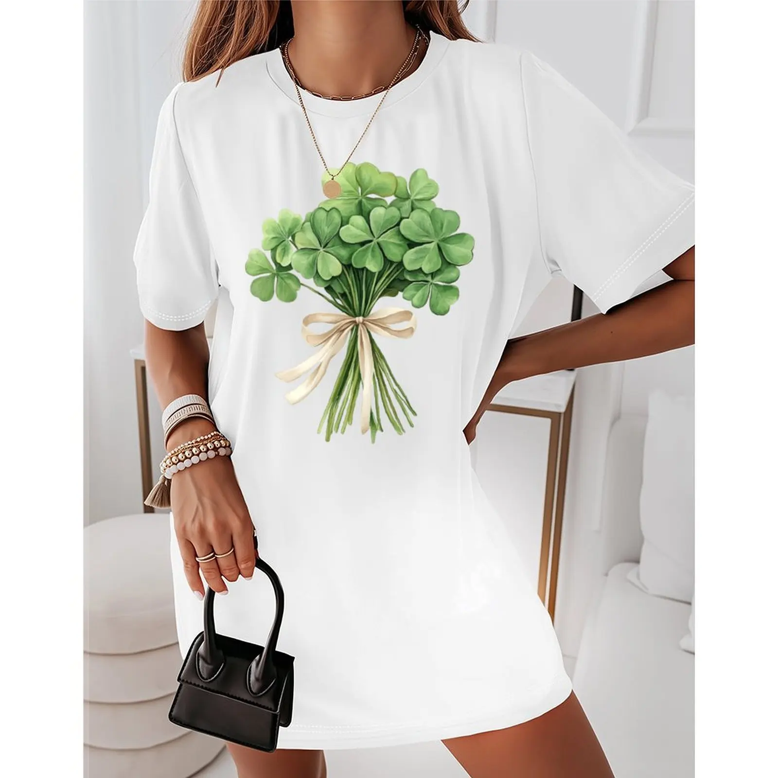 

Basic Print Tops Woman Short Sleeve T Shirt O Neck Skinny T-shirt Summer Casual Tee For Women Tops Y2k Harajuku Streetwear Tees