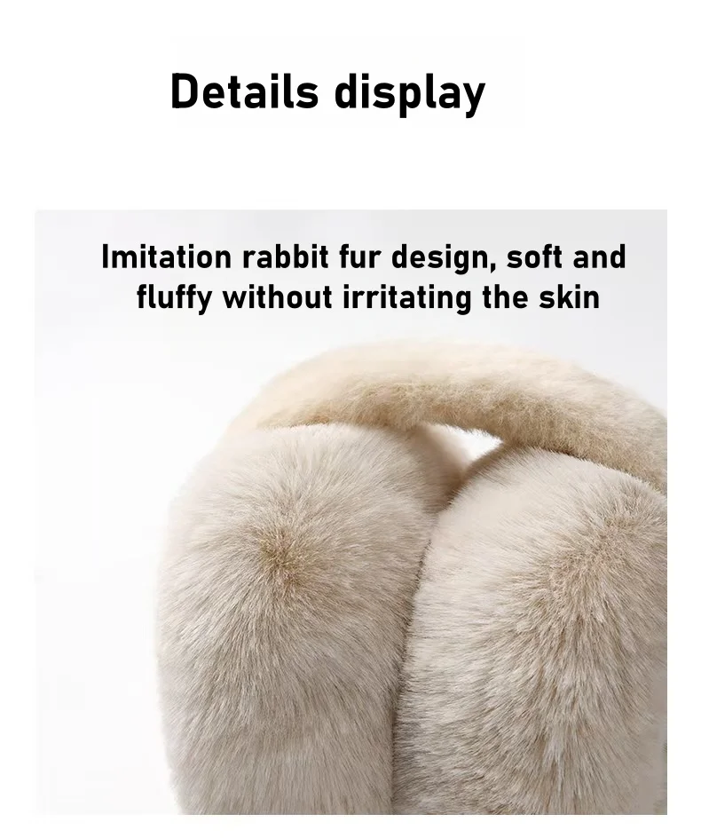 Зимние женские плюшевые наушники, модные незамерзающие, легкое хранение, защита ушей, мягкие и удобные наушники для холодной погоды