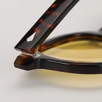 Lemtosh Sunglasses Man Johnny Depp Polarized Sun Glasses Woman Luxury Brand Vintage Acetate Frame Driver's Shade - Image 6
