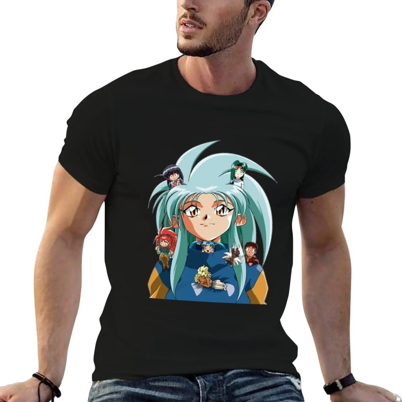 

Tenchi Muyo: Ryoko all Characters T-Shirt man t shirts cotton t shirts for man graphic vintage T-Shirt
