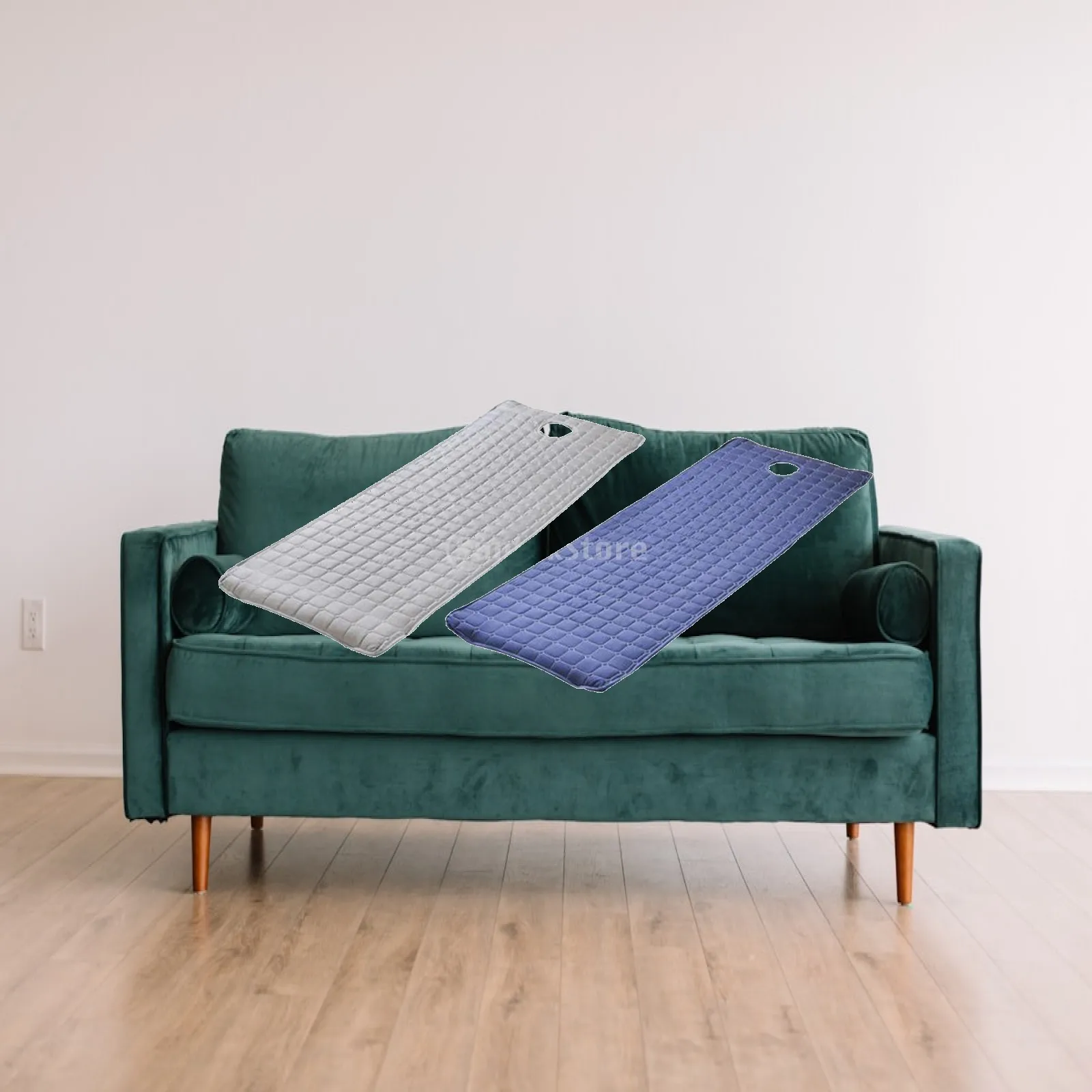 2pcs Massage Table Bed Sheet Pad 190x70cm With 100 Cushion Cover