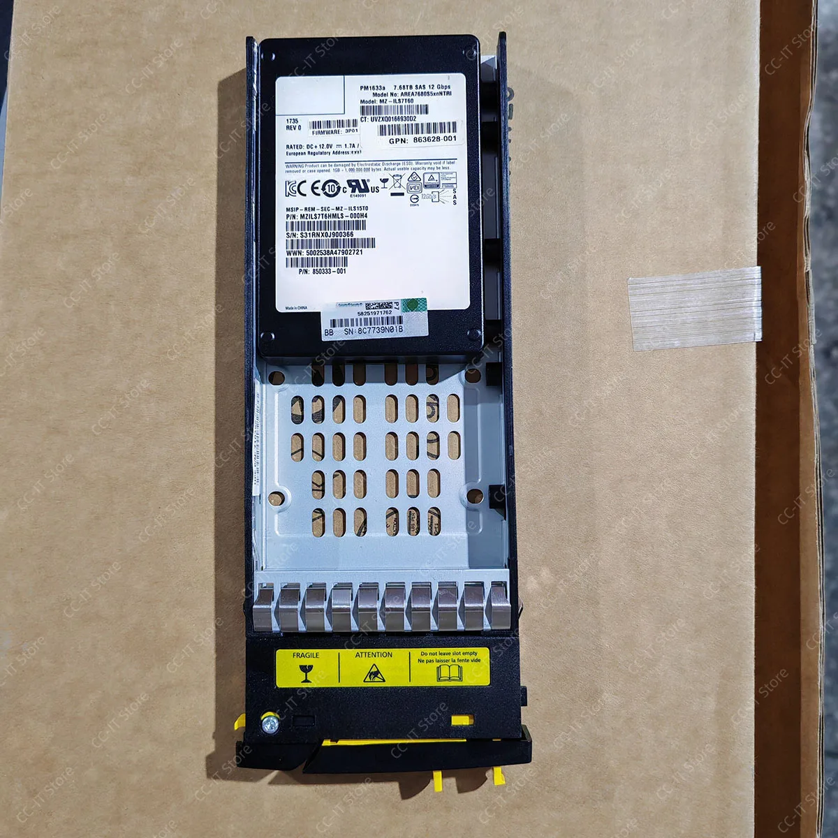 7.68TB 2.5