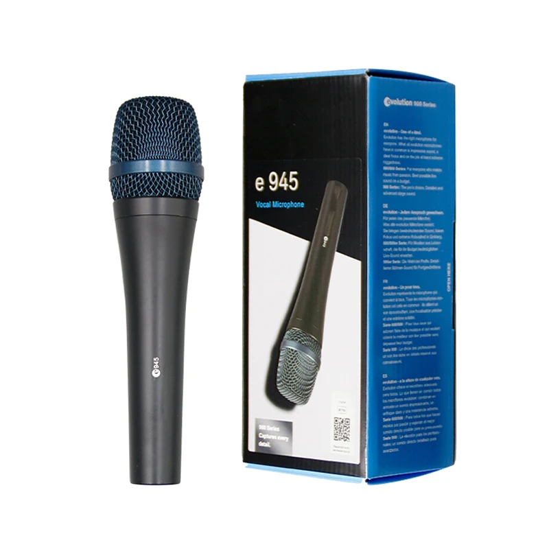 

E945 Professional Karaoke KTV Microfono Wired Handheld Dynamic MIC E 945 Audio Vocal Microphone