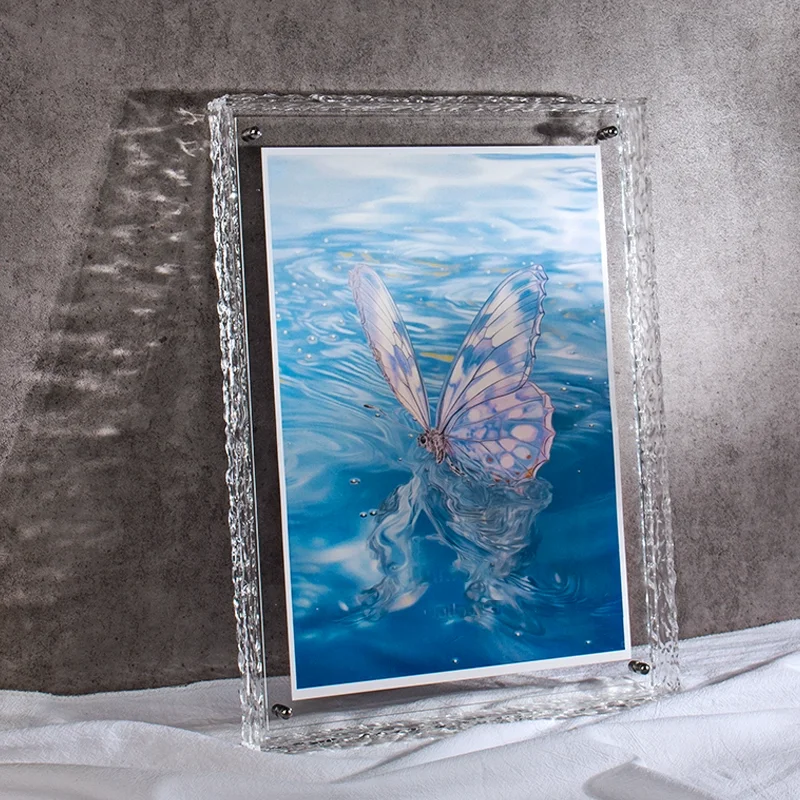 Stunning Colorful Acrylic Photo Frame Versatile Horizontal & Vertical Display for Photos,Posters,Artwork for Home Decor & Gift