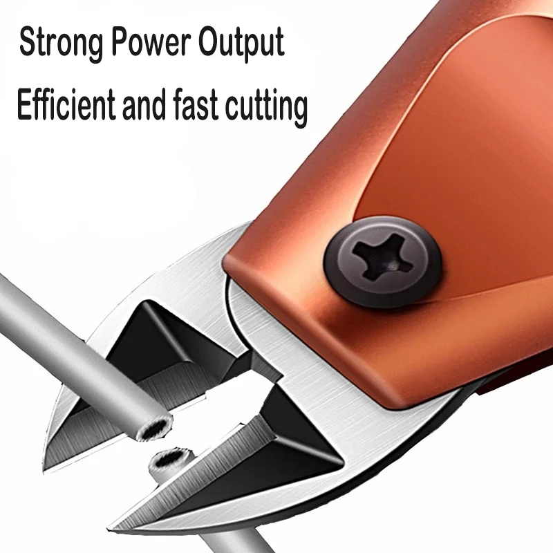 Pneumatic Scissors High Speed Hard Sharp Cutter Cutting Tools for Metal Wire Plastic Electronic Component PVC Nipper Clamp