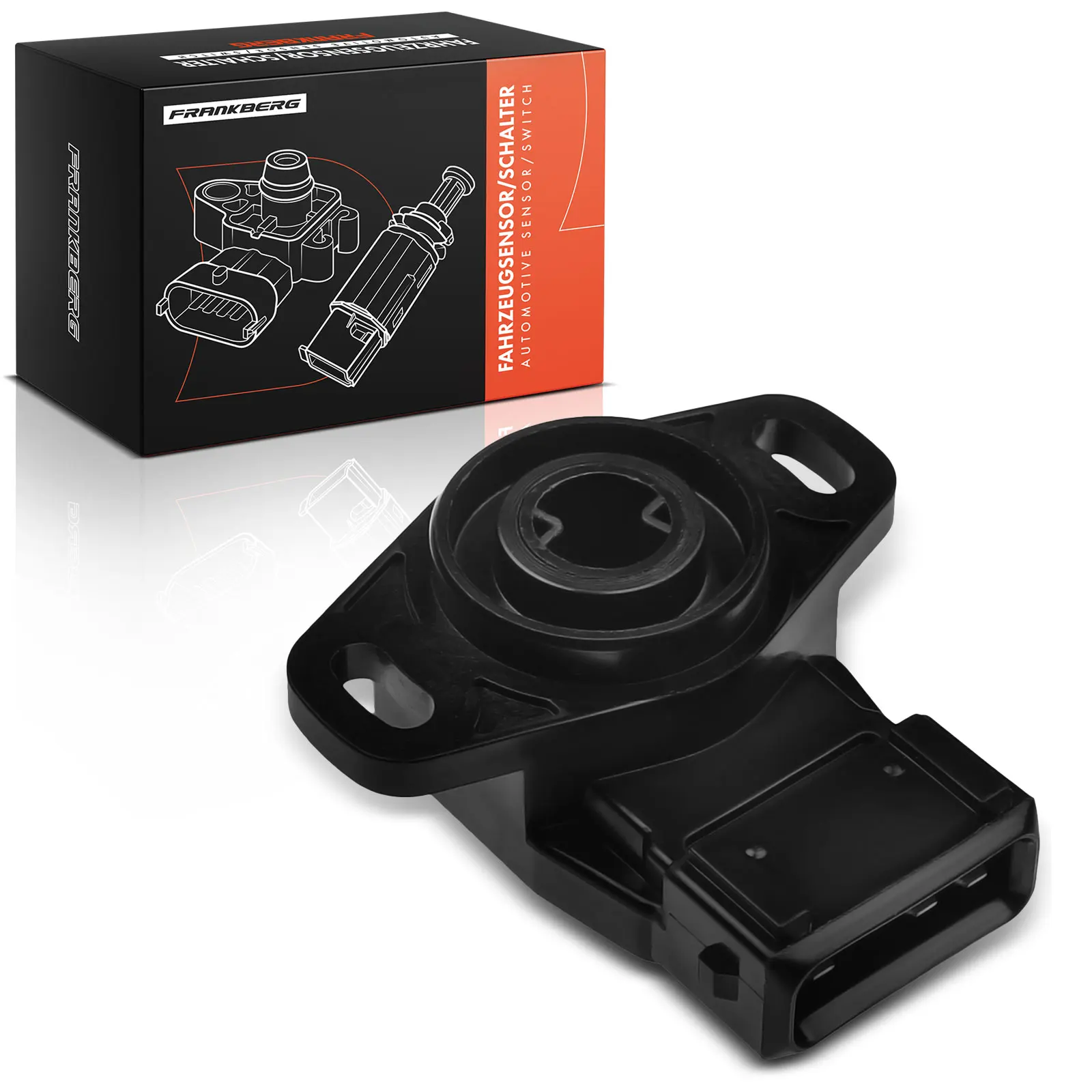 Frankberg 1x Sensor Gasklepstand voor Mitsubishi Carisma Colt V Lancer Space Star MD628074
