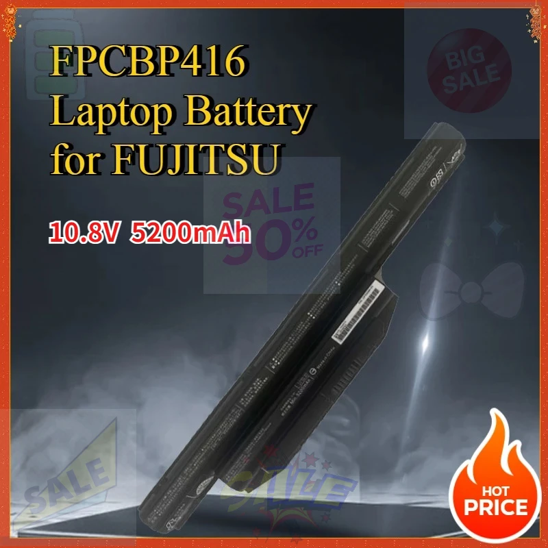 

FPCBP416 Laptop Battery for FUJITSU Lifebook AH544 AH54 S904 S935 E752 E741 FMVNBP235 FPCBP416