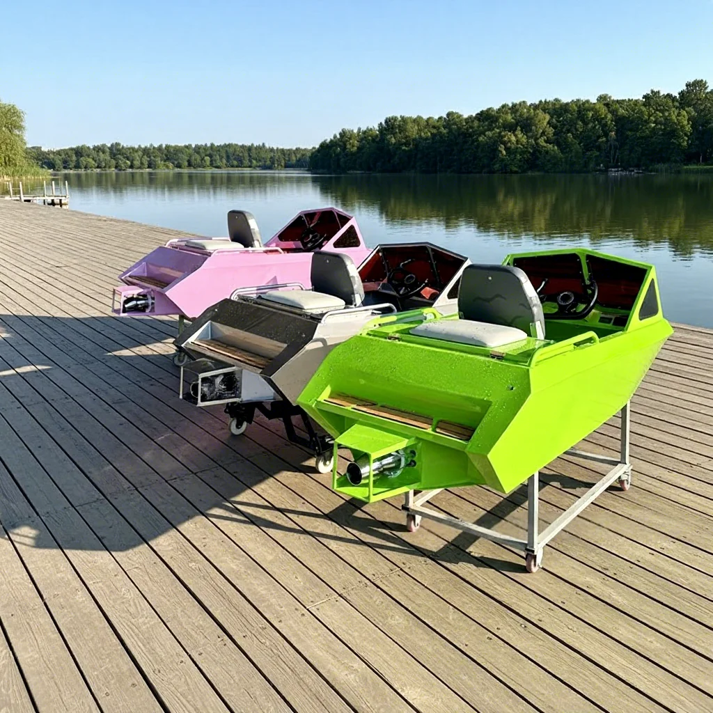 Water Go-KartCompact And Mighty  Kart Boat Experience Unmatched Fun With Our Seadoo Jet SkiScenic AreaParkAmusement Park view 3