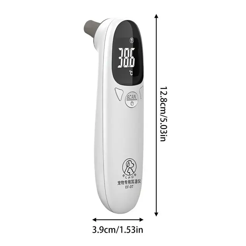 Infrared Pet Dog Cat Ear Thermometrer Medical Animal Measuring Electronic Thermometer Non-contact Home Veterinary Equipment