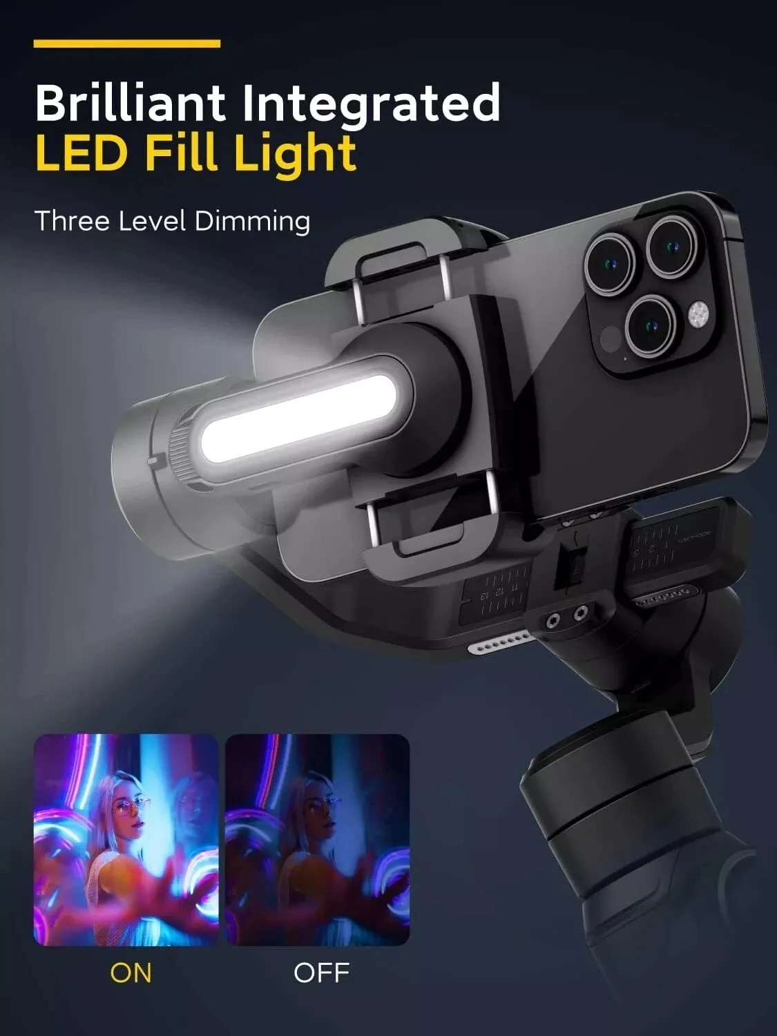 AOCHUAN Smart 2S 3-Axis Handhe - đánh giá và giá Handheld Stabilizer Gimbal