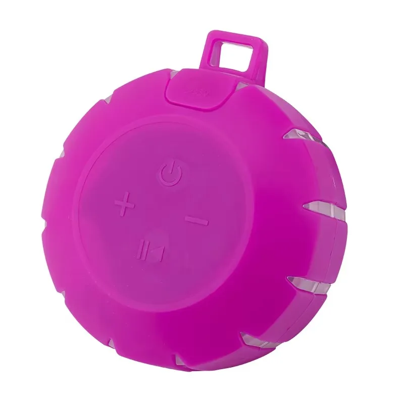 Light music player subwoofer aluminum mini led speaker