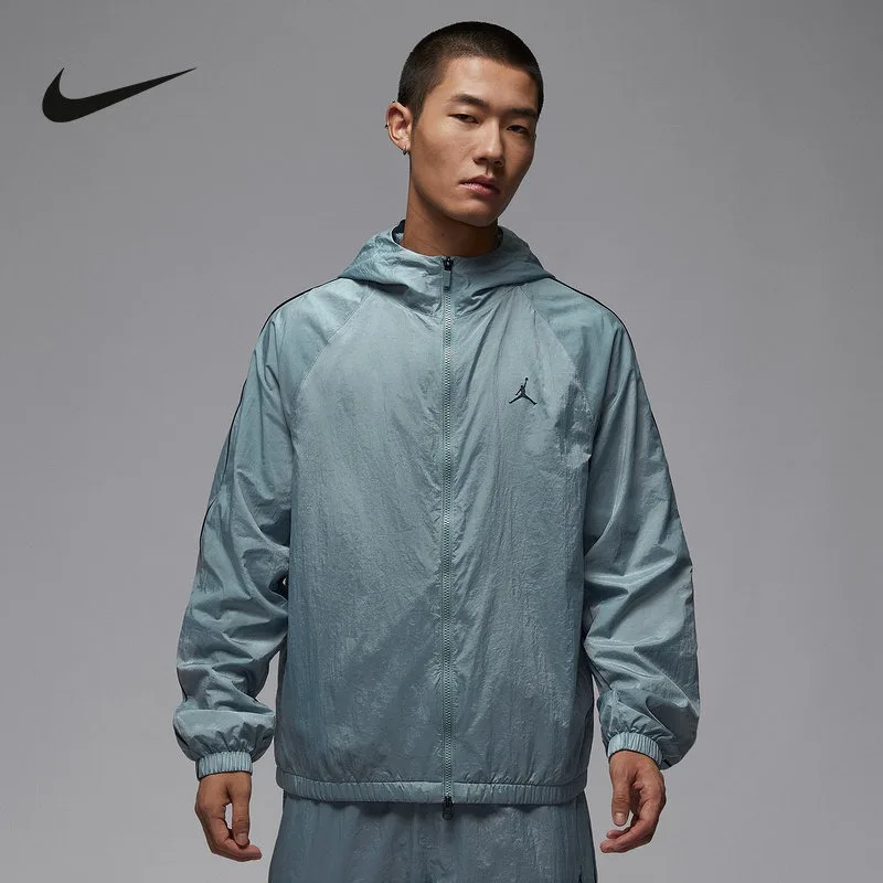 Nike Woven Retro Contrast Block Woven Jacket Spring Fall Vintage Loose Street Daily Outer TopIB2242-041 1PCS