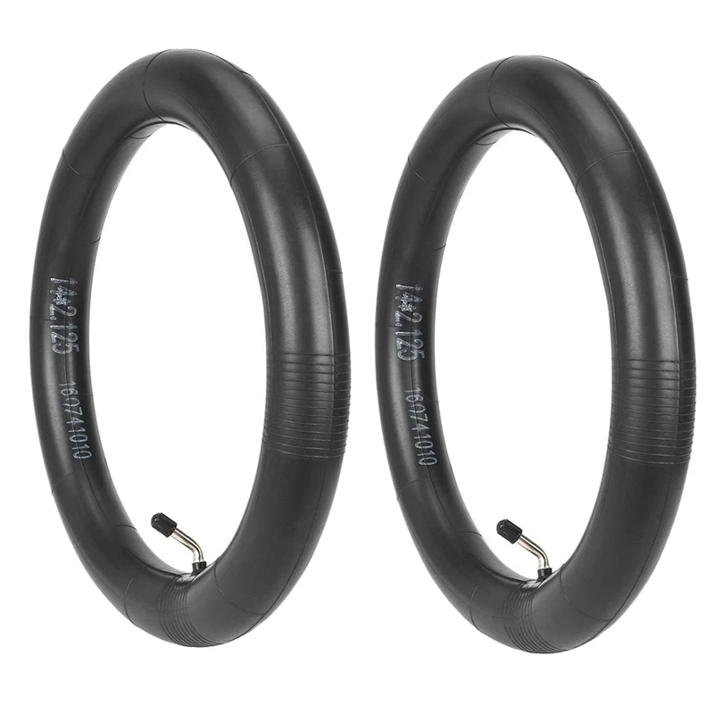 

ABJX New Ulip14x2.125 Curved Mouth 75 Degree Inner Tube For Many Gas Electric Vehicles Electric Bicycles 14 Inch Inner Tube