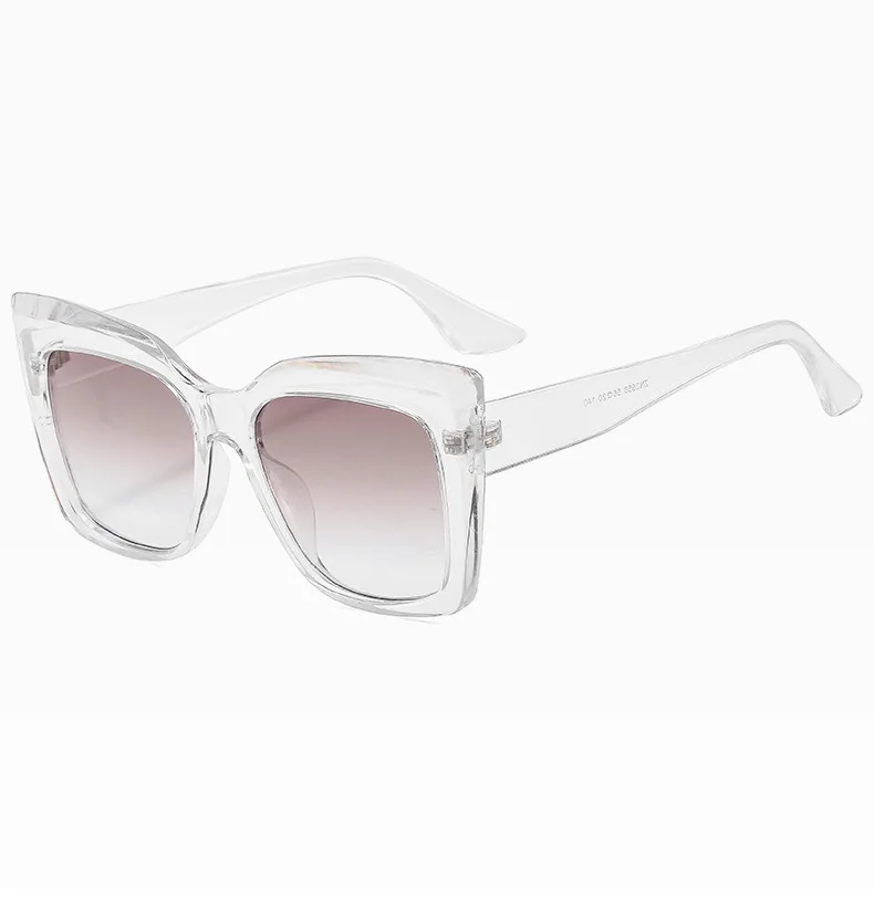 

ins fashion trend large frame cat eye sunglasses women's gradient retro sunglasses men's same style sunglasses