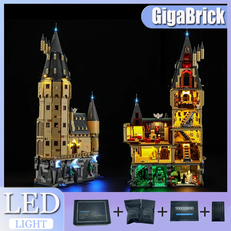 

DIY LED Light Kit For LEGO 76454 The Main Tower (Only LED Light,Without Blocks Model)