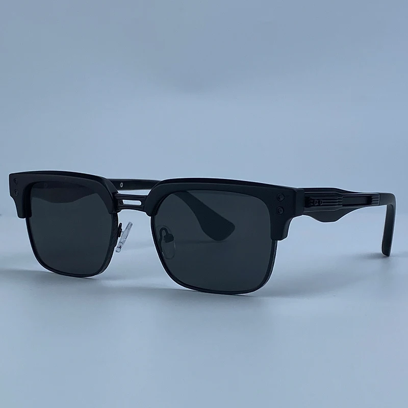 Retro Quadratische Punk-Sonnenbrille für Herren 2026 Luxus Designer Vintage Farbwechselnde Fahr-Steampunk-Sonnenbrille für Männer Eyewear Shades – Detail 12