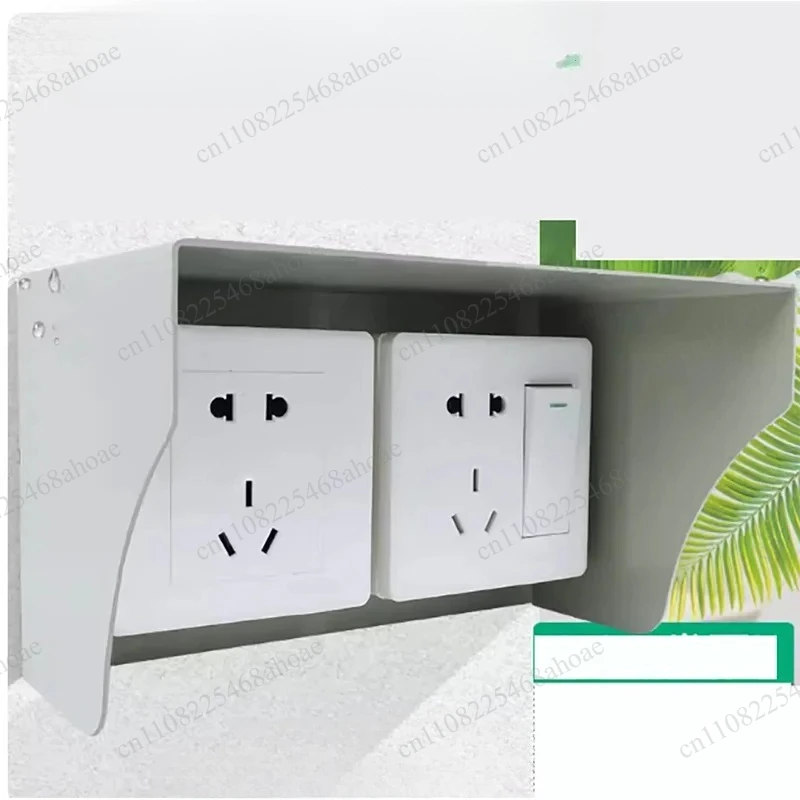 Stainless Steel Outdoor Protective Cover, Rainproof Sun-proof Anti-collision Shell for Socket Access Control Charging Pile