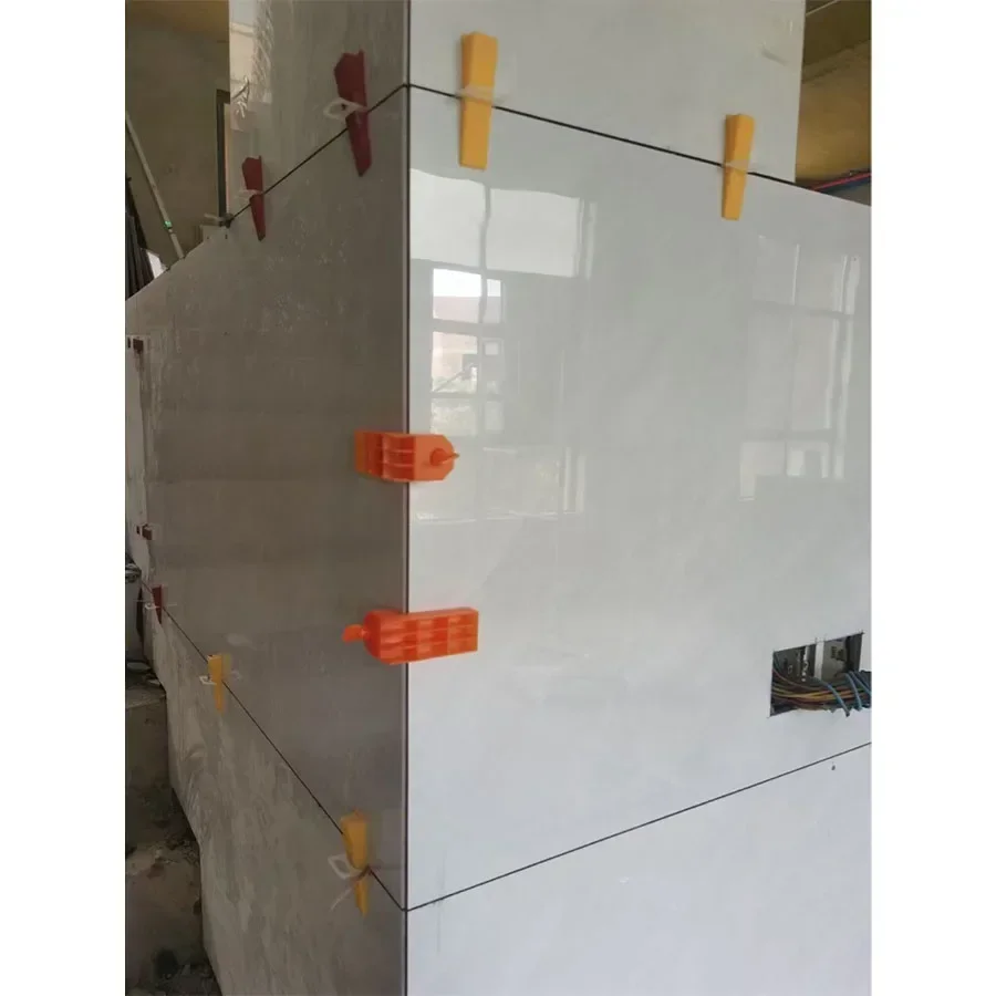 Floor Construction Tape With Ceramic System Fixing Clips Laying 5-30pcs Tools Leveling Angle for Male Wall Tile Spacers
