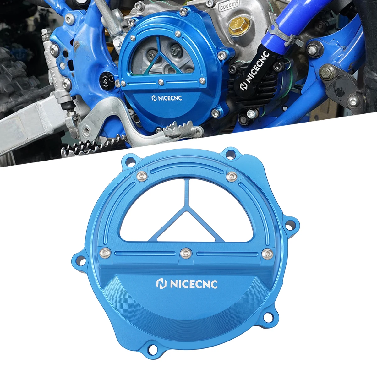 CNC Motorcycle Clutch Case Cover Guard For Yamaha YZ 65 85 YZ85 2002-2023 YZ65 2018-2023 Billet Aluminum Clutch Case Protector