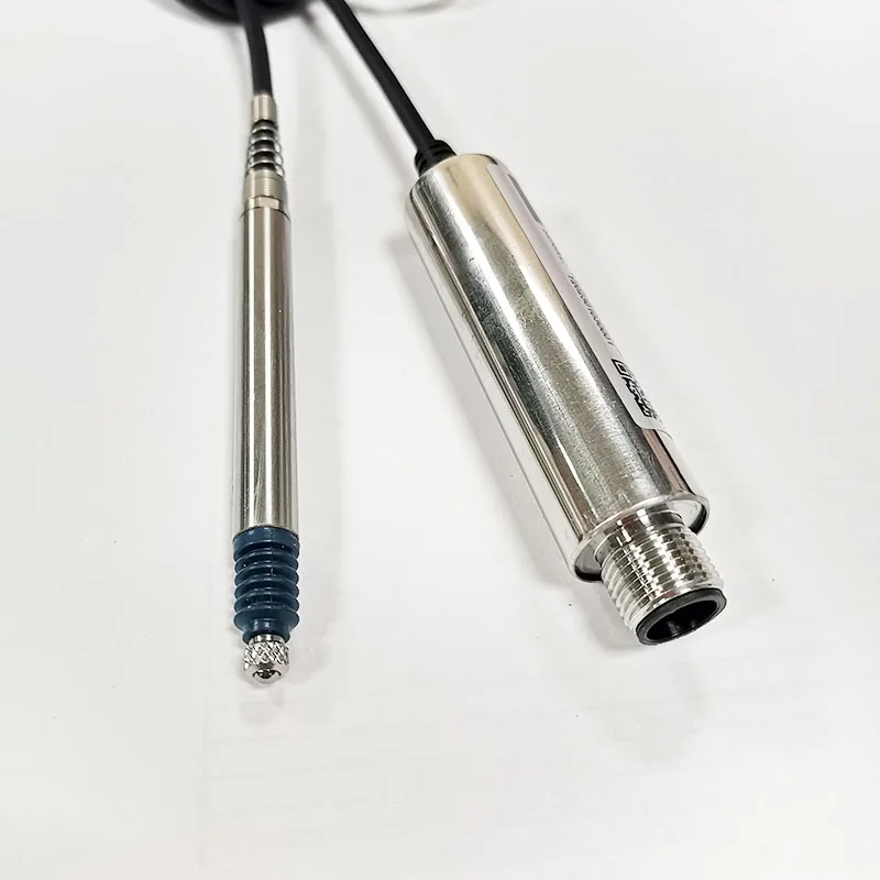 حجم صغير 8 مللي متر القطر 2-10 مللي متر حثي LVDT الاستشعار مع 4-20mA مكيف إشارة الاستشعار التفاضلي الاستقرائي