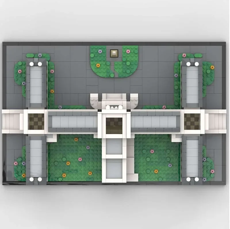 Moc Bouwstenen Landmark Architectuur Model Staatsbouw Technologie Module Bouwstenen Speelgoed Geschenken DIY Montageset