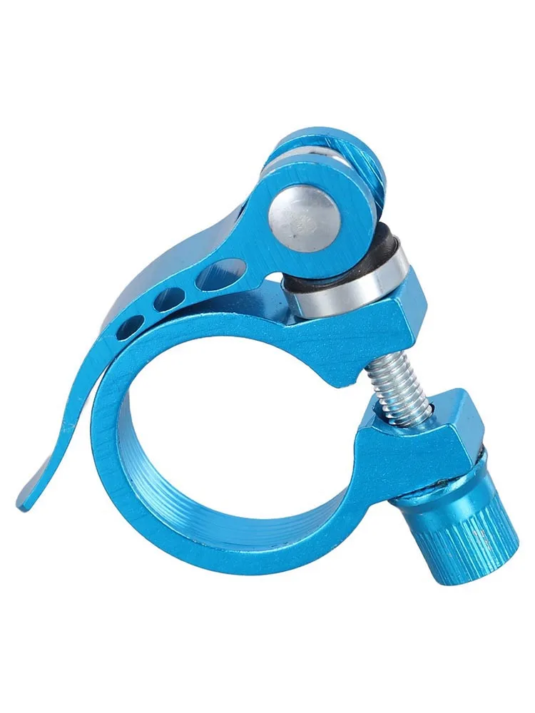 27.2-28.6mm Seatpost Clamp Bike Seatpost Clamp Easy To Install Oxidation Process Quick-release And Locked Styles