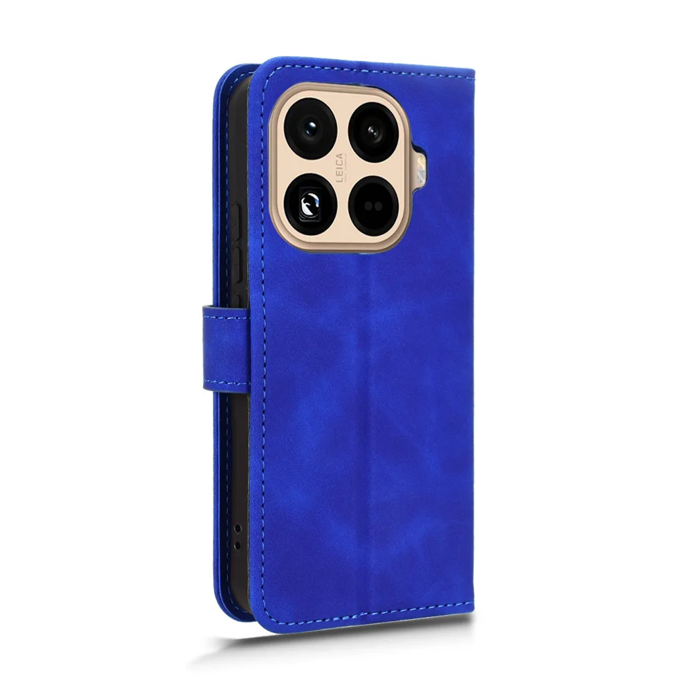 

Противоударные чехлы для телефонов с ощущением кожи для Xiaomi 15T PRO, кожаные чехлы, магнитный держатель-подставка, защитный чехол для всего тела